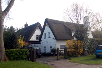 33 Church Road April 2010 - the building nearest the camera is a modern addition